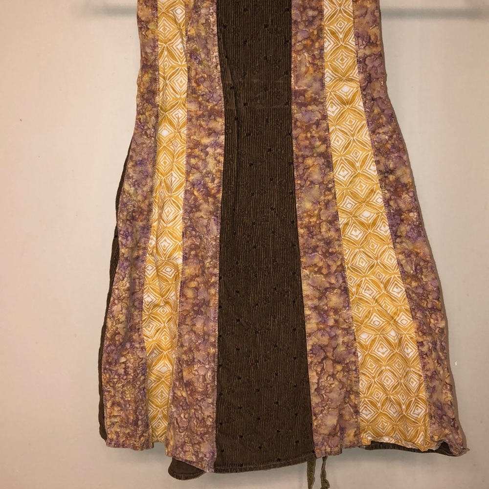 Long patterned skirt